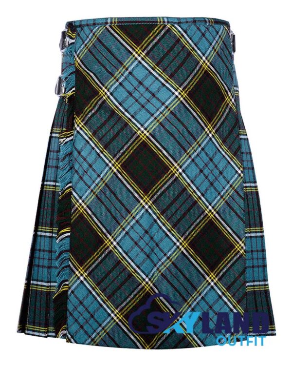 Anderson-Tartan-800X1000.jpg Anderson Tartan Kilt Traditional 8-Yard Scottish Kilt with Bias Cut