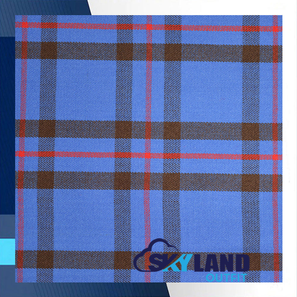 Elliot Modern Tartan Fabric By the Yard
