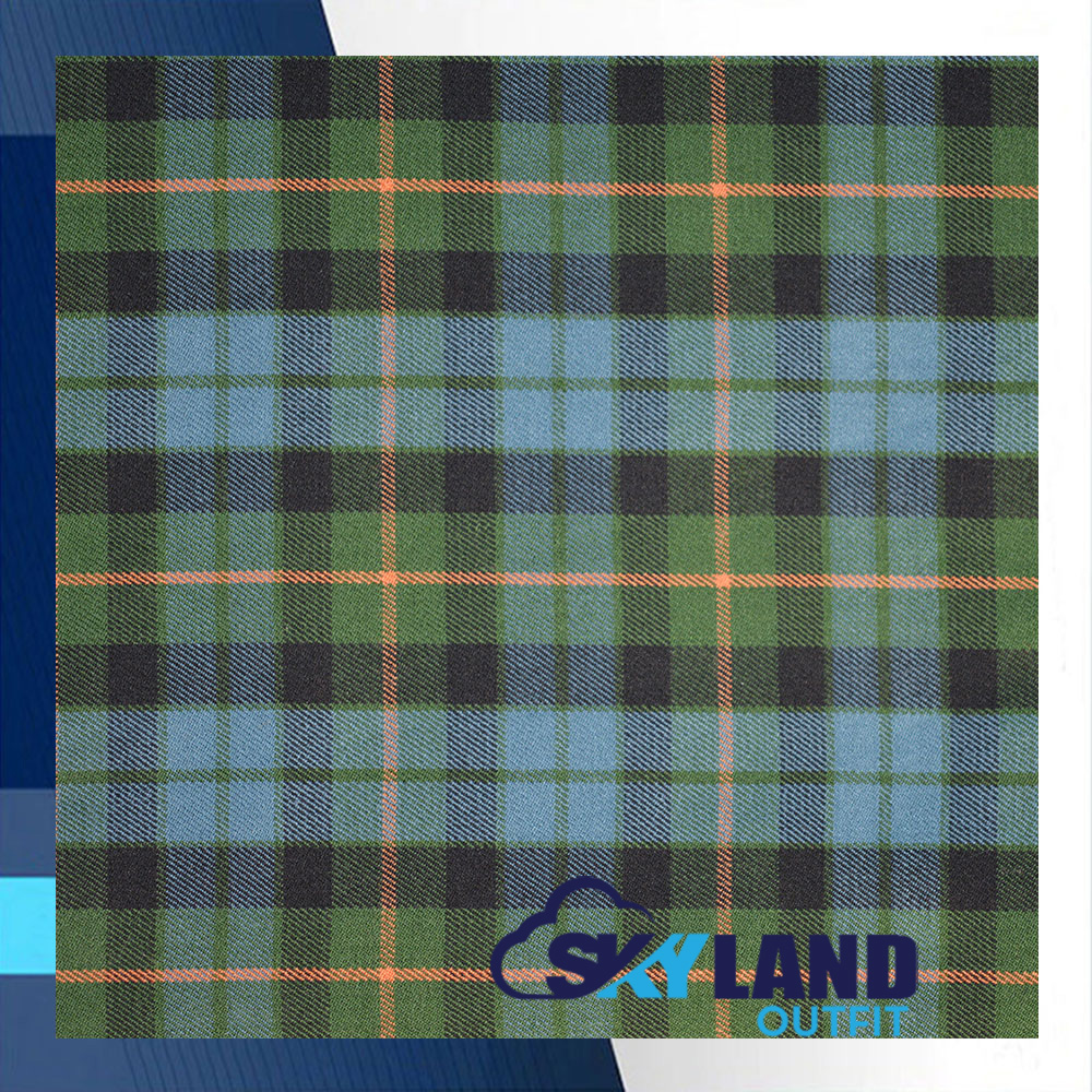 Gunn Ancient Tartan Fabric By the Yard