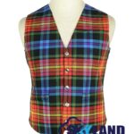 LGBTQ Pride Tartan Waistcoat