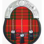 MacGregor Tartan Sporran Scottish Full Dress Leather Sporran