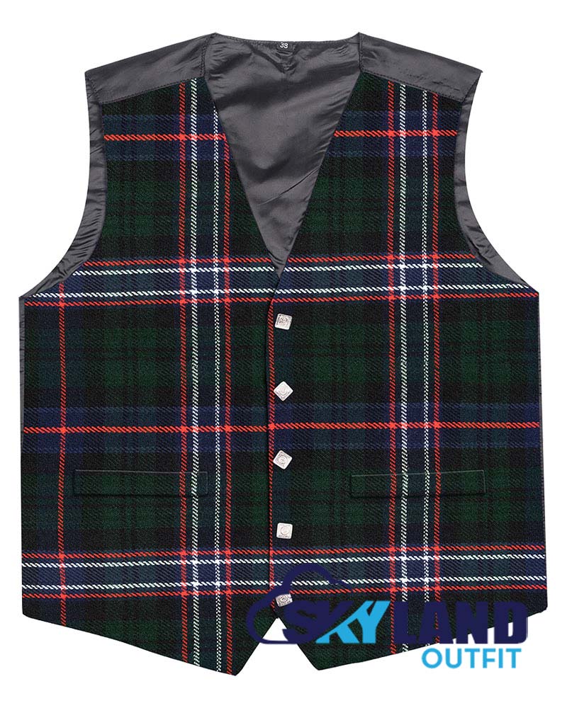 Scottish National Tartan Waistcoat