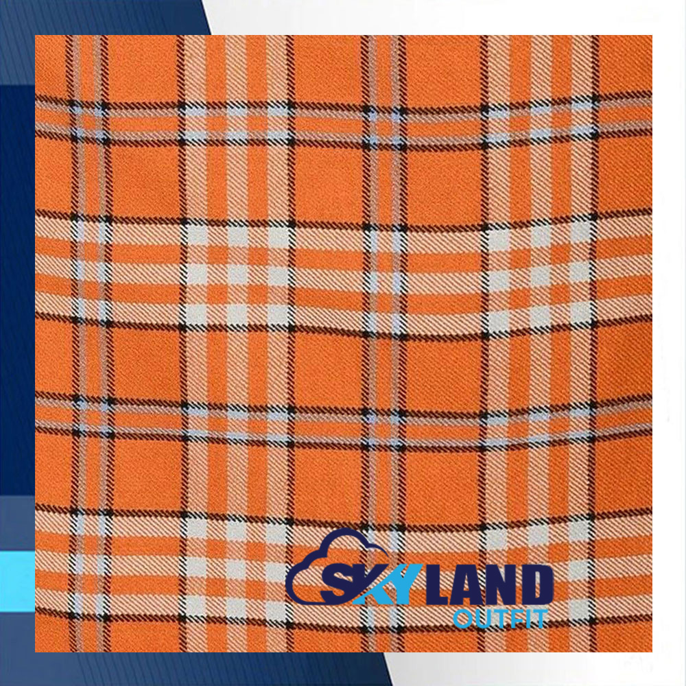 Tennessee Tartan Fabric By the Yard