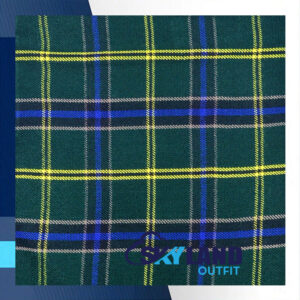 US Army Tartan Fabric By the Yard