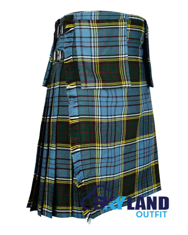 Anderson Scottish 8 Yard Tartan Kilt with Detachable Pockets
