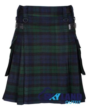 Black Watch Tartan Utility Kilt