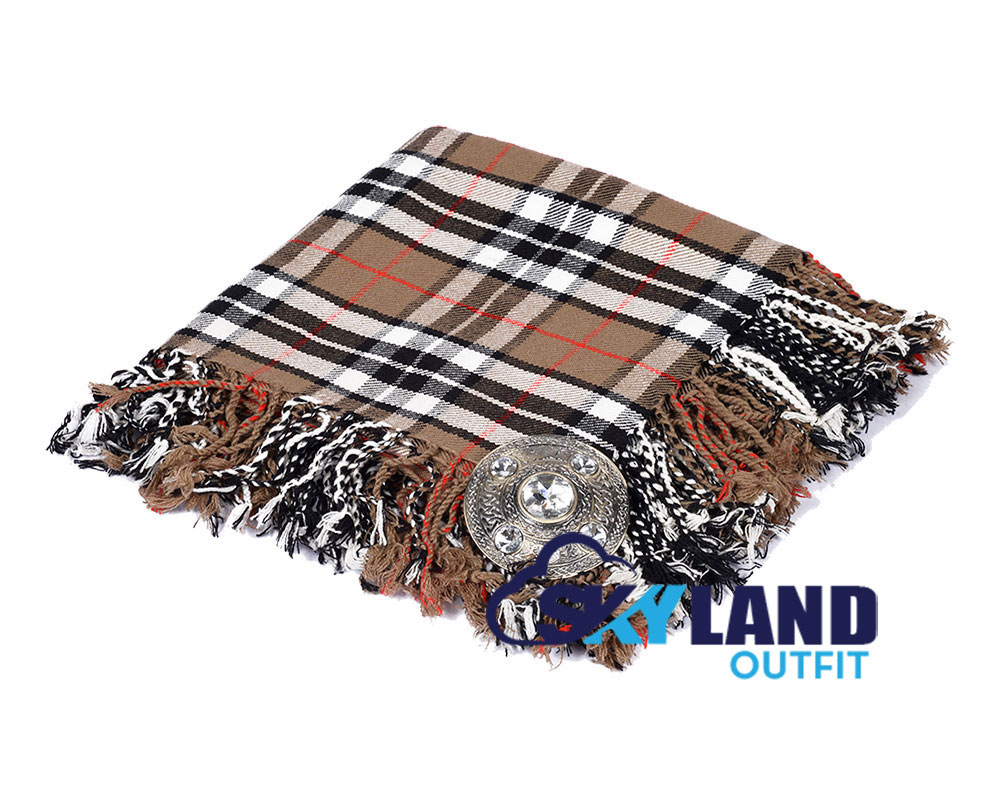 Campbell Thompson Tartan Kilt Fly Plaid