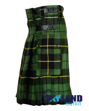 Wallace Hunting Tartan Kilt Modern Utility Kilts - Image 3
