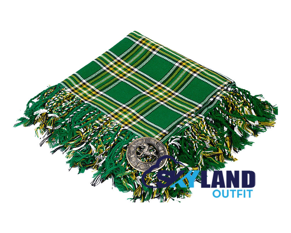 Irish Heritage Tartan Kilt Fly Plaid
