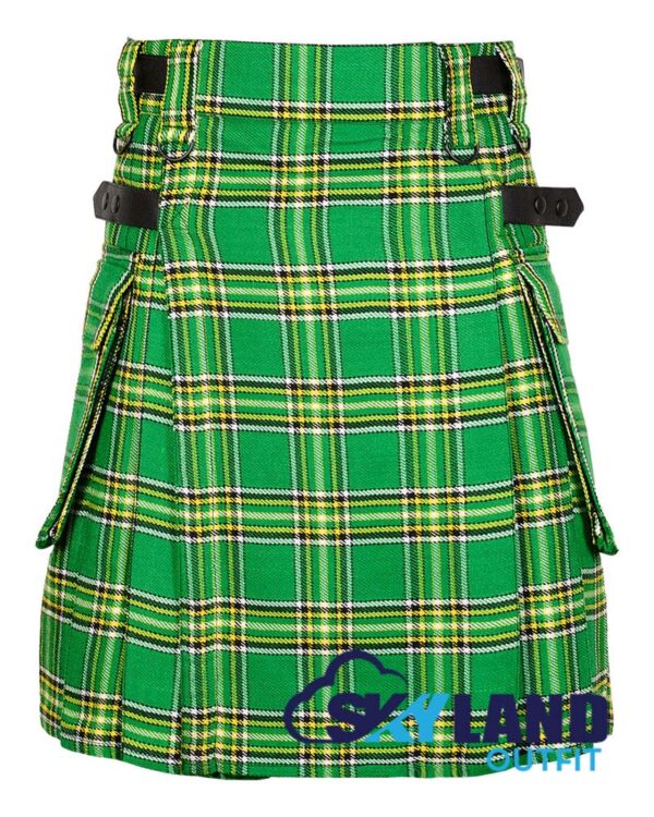 Irish Heritage Tartan Utility Kilt