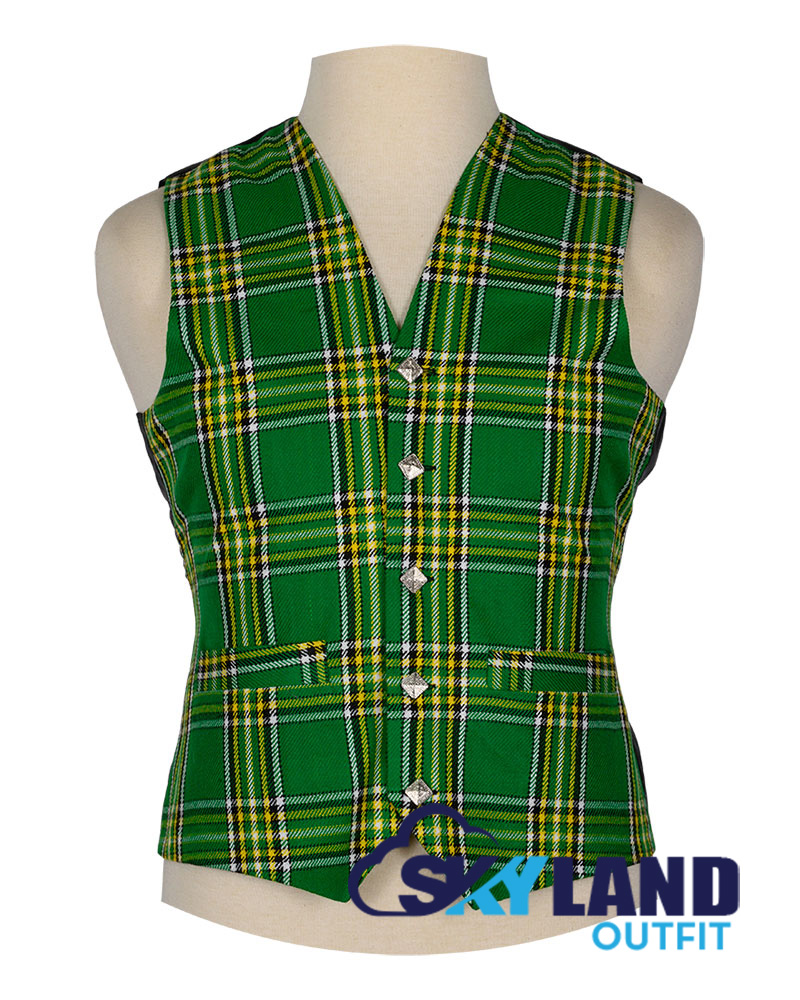 Irish Heritage Tartan Waistcoat