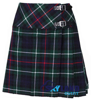 Mackenzie Tartan Mini Billie Kilt Girls Modern Kilt Skirt