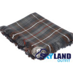 Mackenzie Weathered Tartan Kilt Fly Plaid