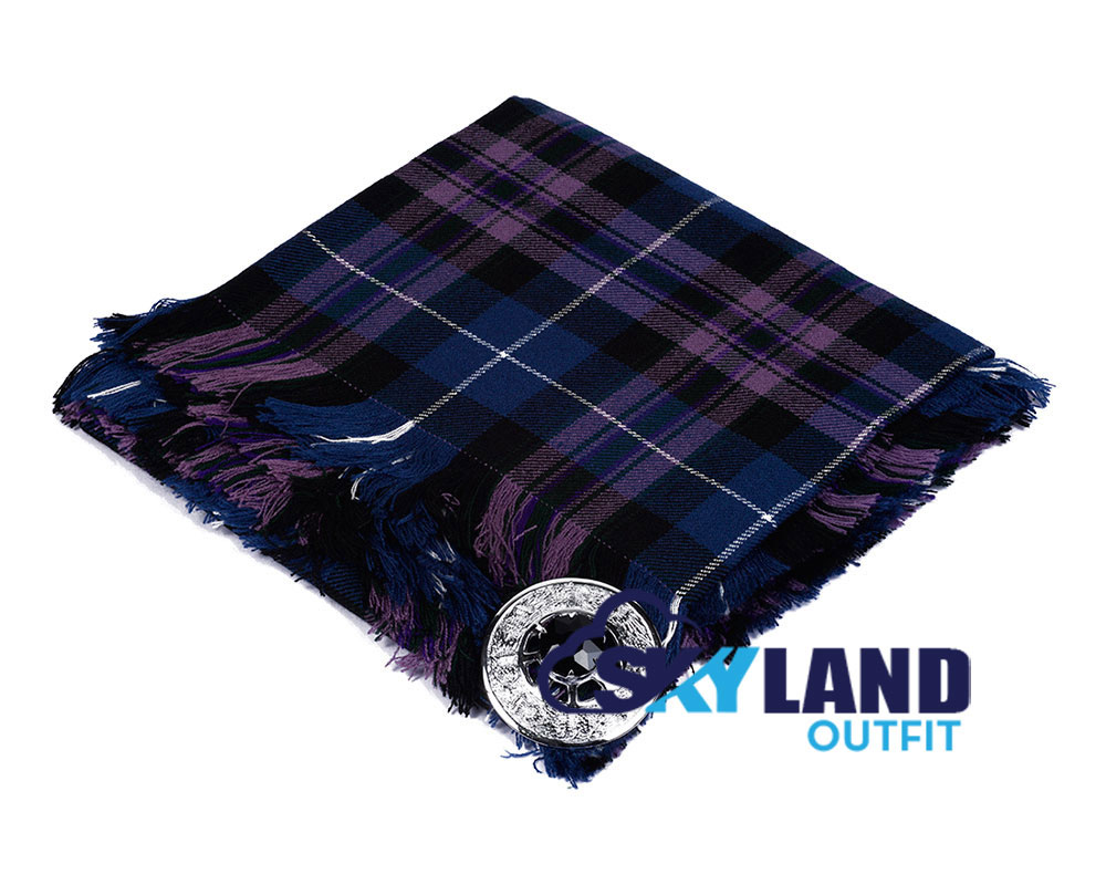 Pride of Scotland Tartan Kilt Fly Plaid