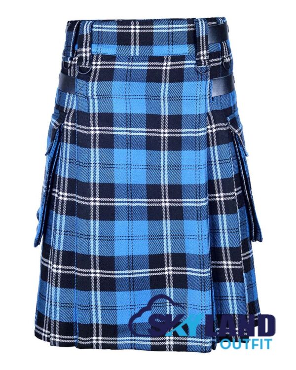 Ramsey Blue Hunting Tartan Utility Kilt