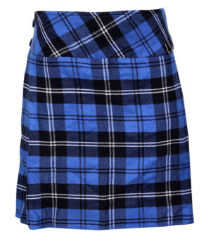 Ramsey Blue Hunting Tartan Mini Billie Kilt Girls Modern Kilt Skirt