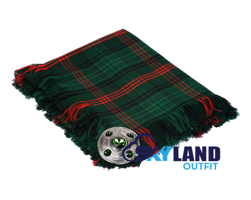 Ross Hunting Modern Tartan Kilt Fly Plaid