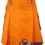 Saffron Tartan Utility Kilt