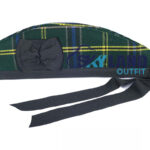 US Army Tartan Glengarry Hat Military Scottish Cap